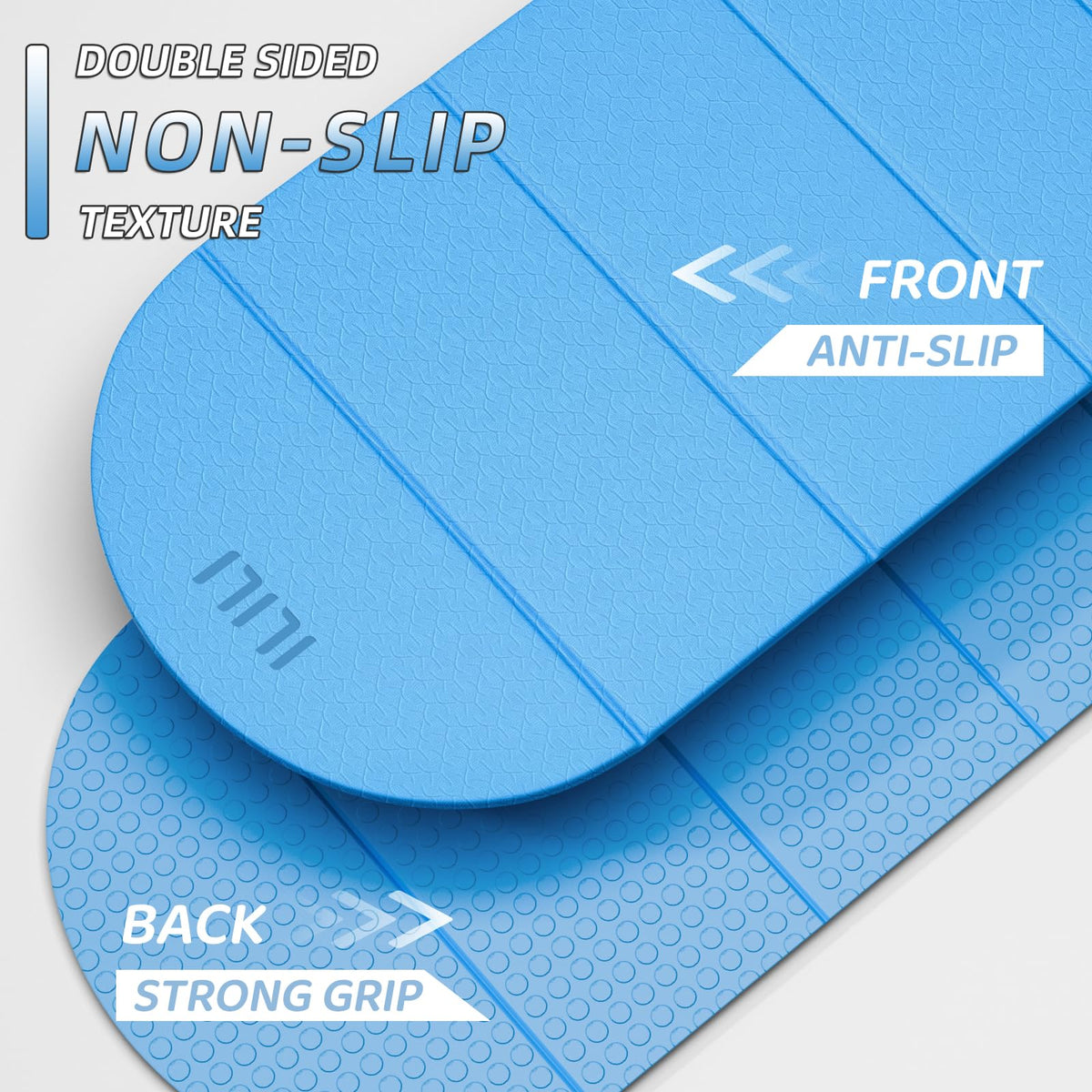 Foldable Yoga Mat (Sky Blue)
