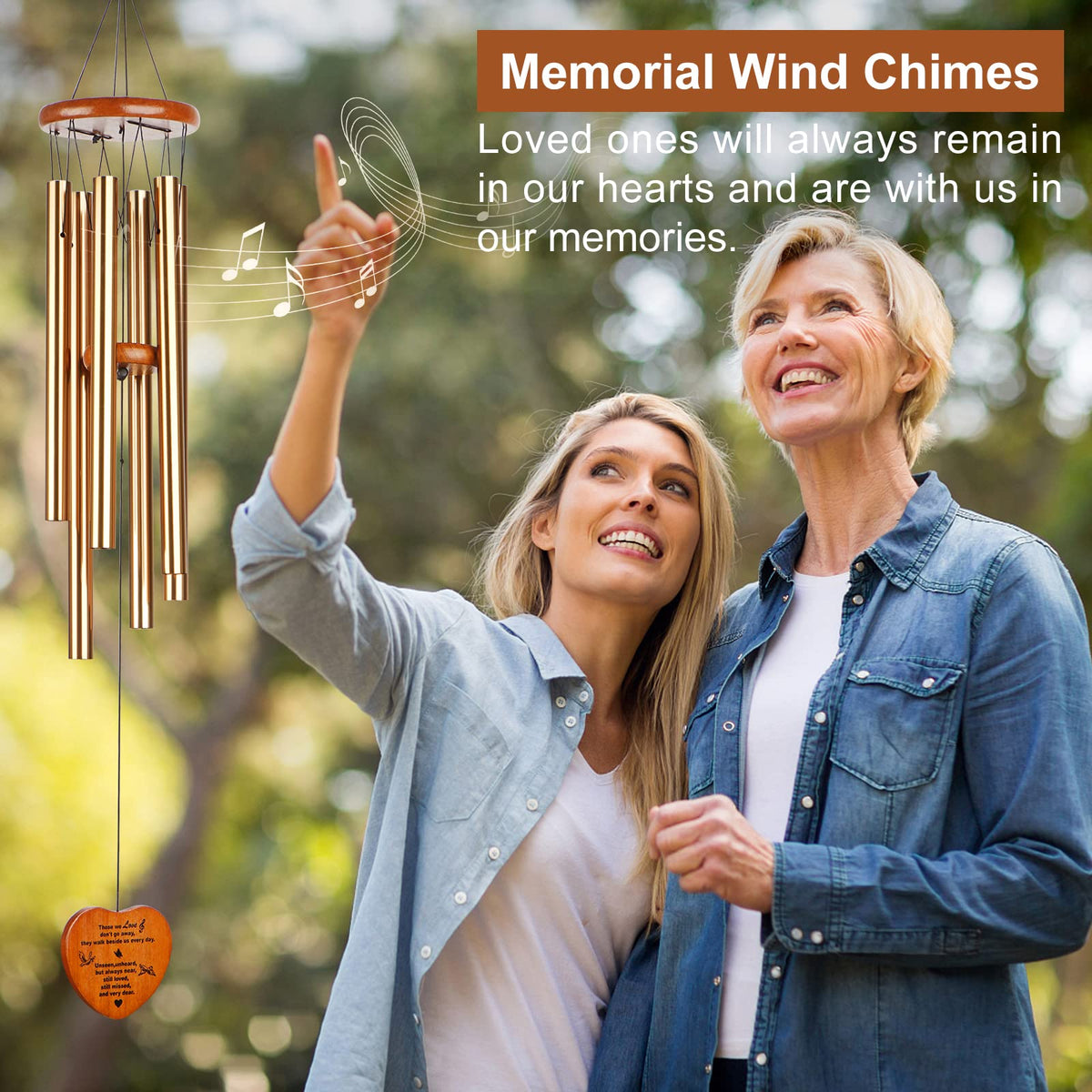Wind Chimes for Outside (30")