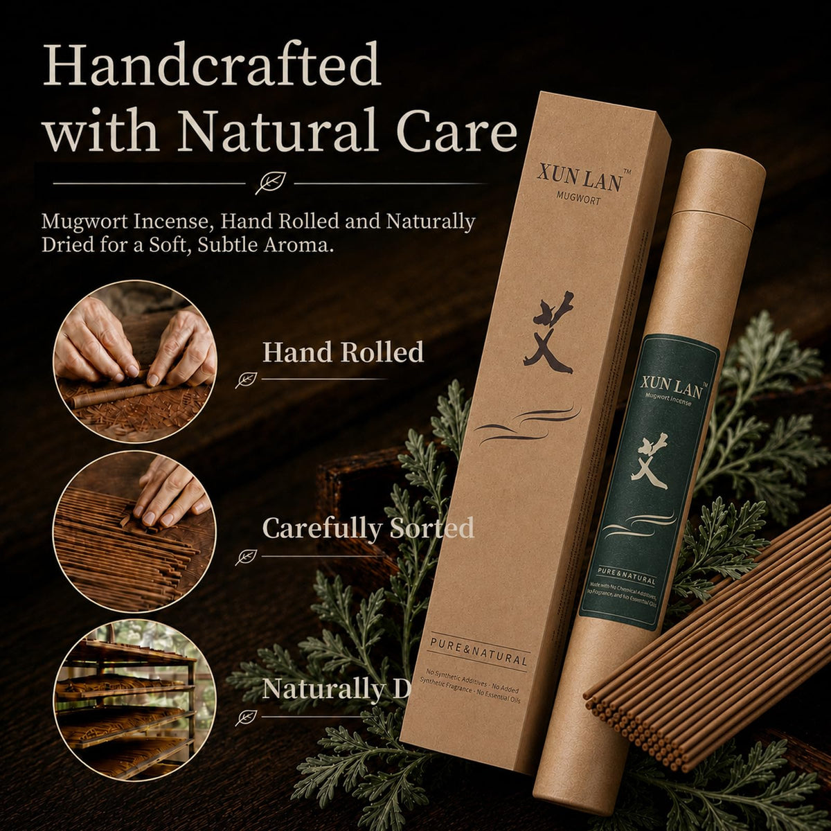 Mugwort Incense Sticks