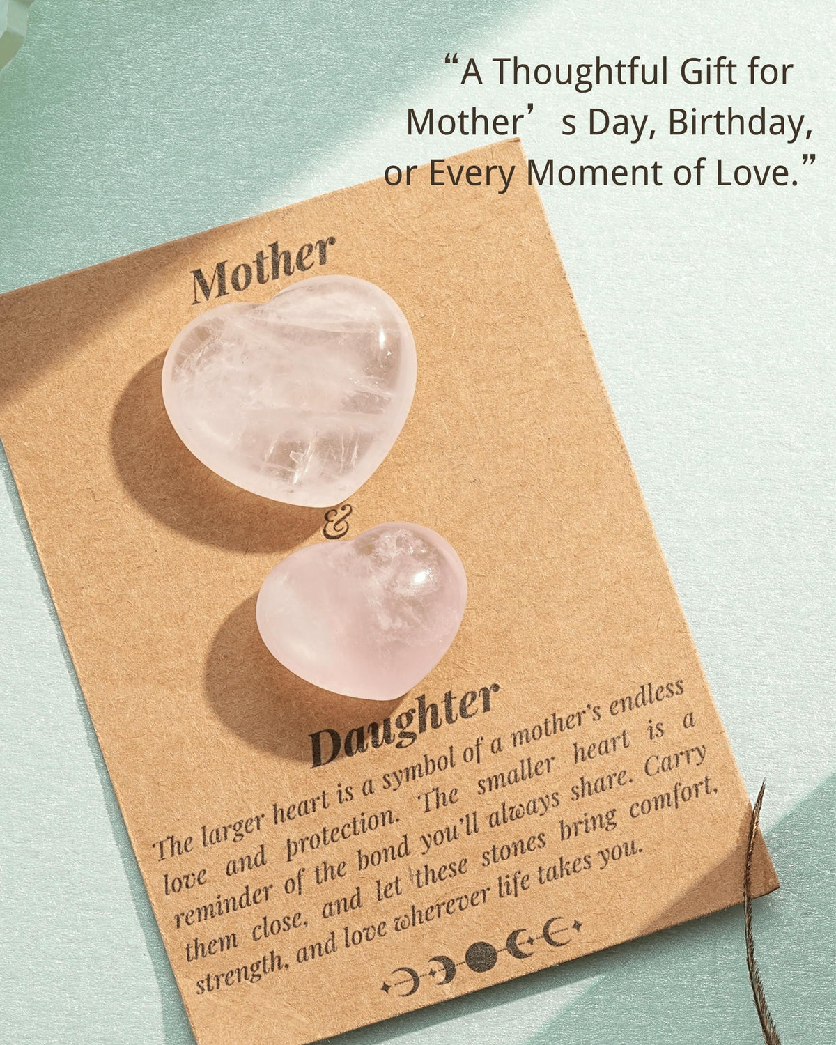 Crystals and Healing Stones Set for Anxiety (Mother & Daughter)