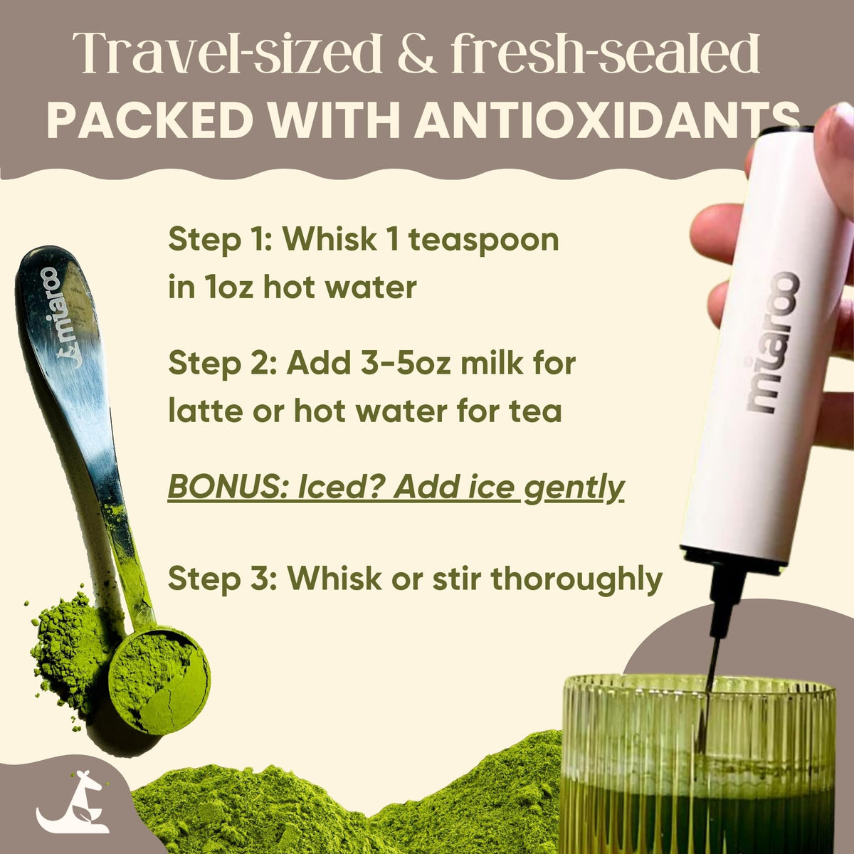 Vanilla Matcha Latte Mix