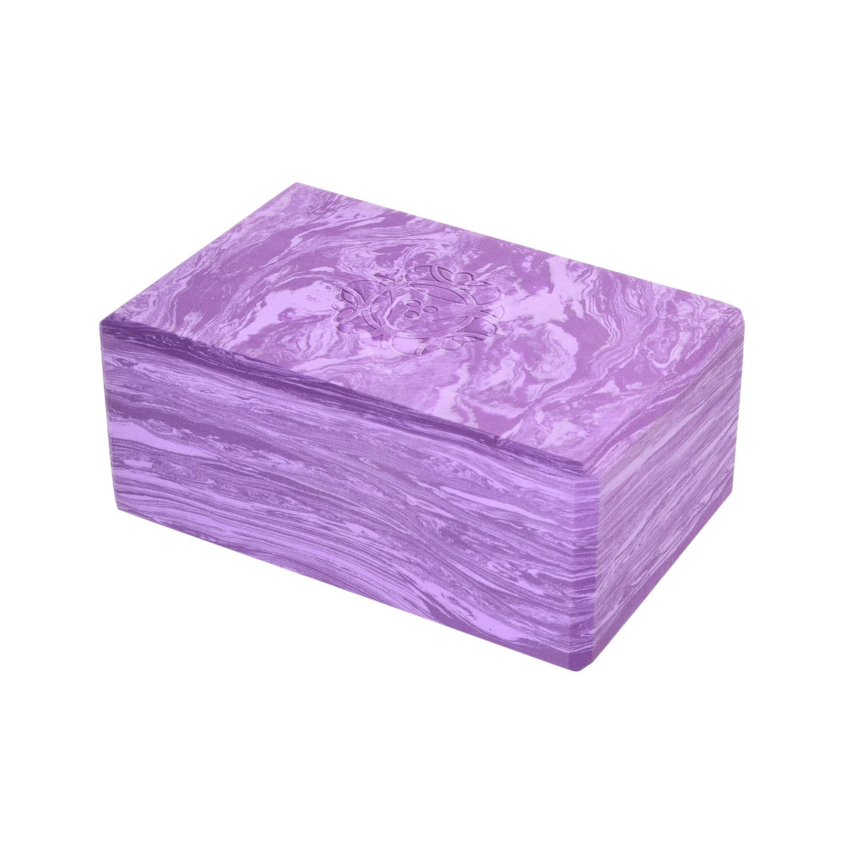 4" Foam Yoga Block (Cosmic Purple)