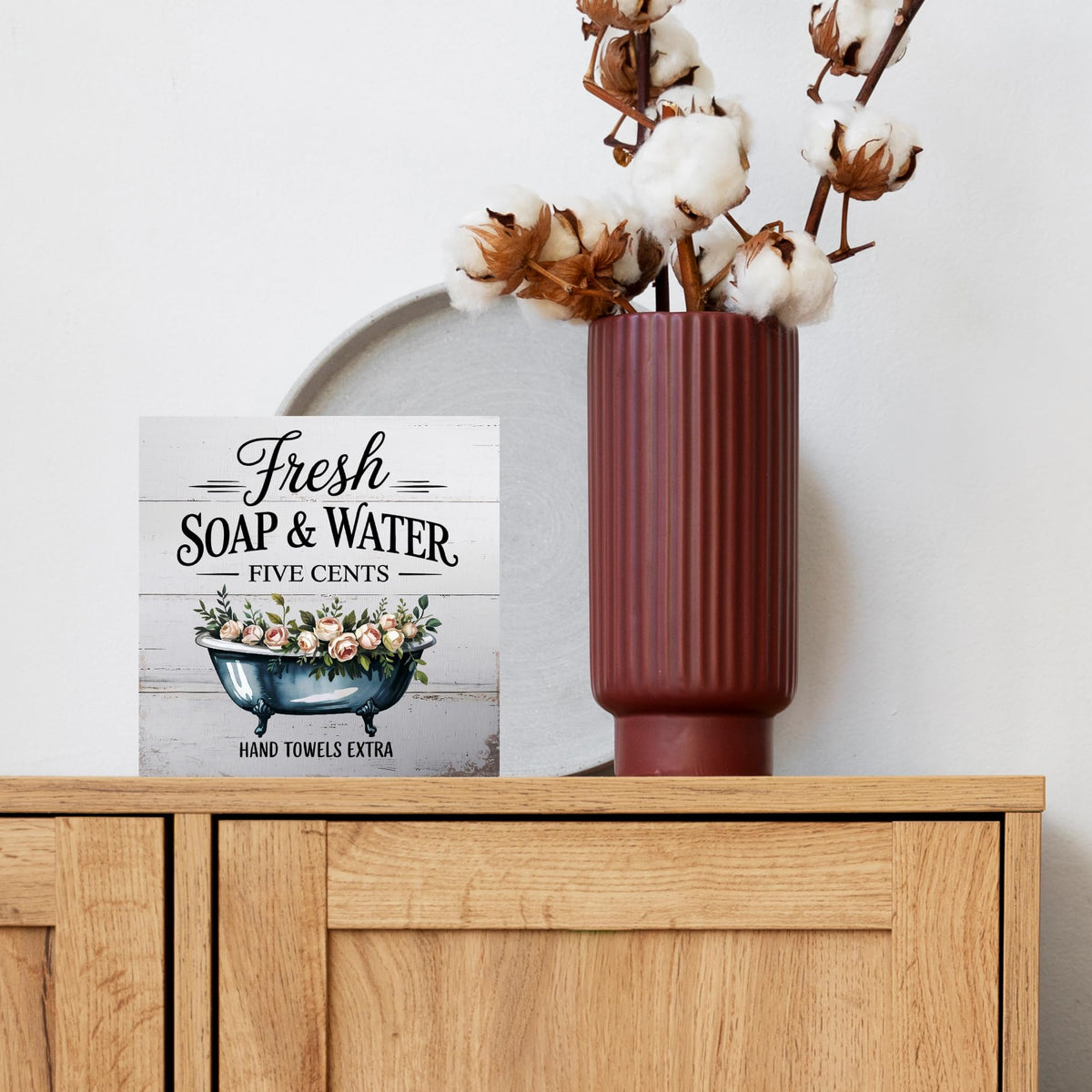 Bathroom Shelf Decor (Black)