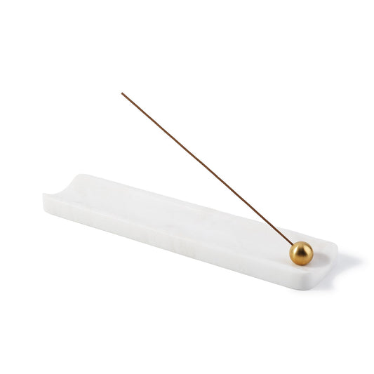 Marble Incense Holder (Standard-white)