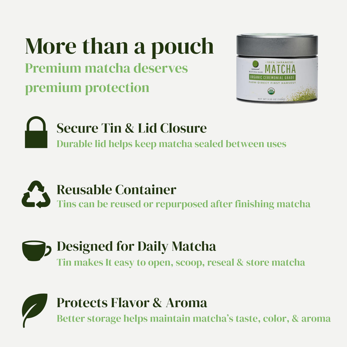 Dr. Weil Matcha Kari Organic Matcha Powder (100 Grams)
