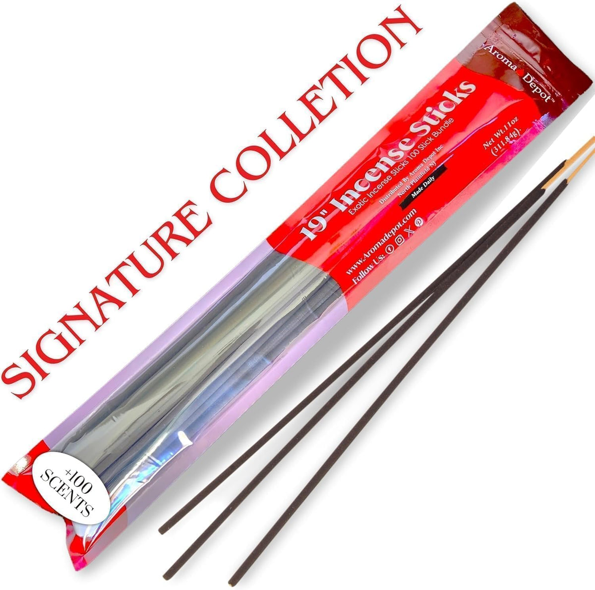 19'' Wildberry Most Exotic Incense Sticks. One Bundle Approx 27 to 30 Sticks