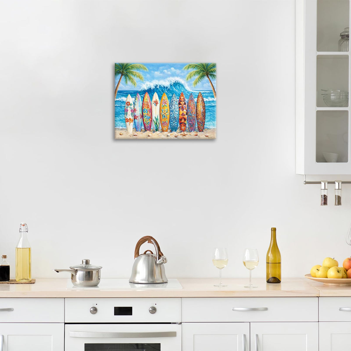 Beach Wall Art (Surfboard / 12L" x 16W")