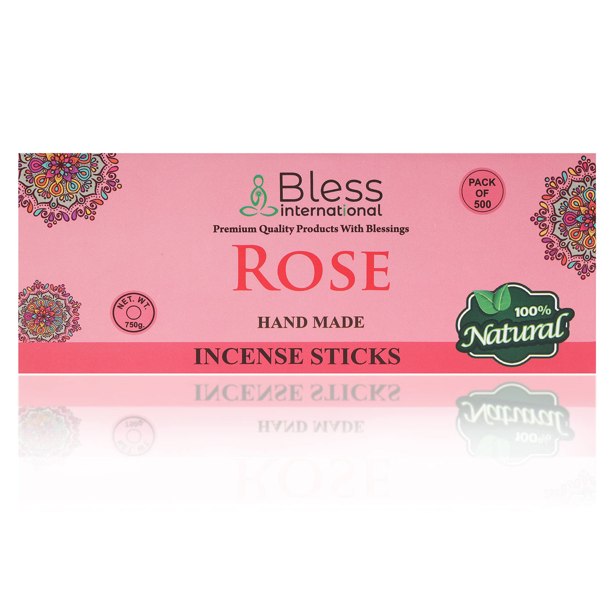 Bless Organic (Rose / 500 Sticks (26 OZ/750 GM))