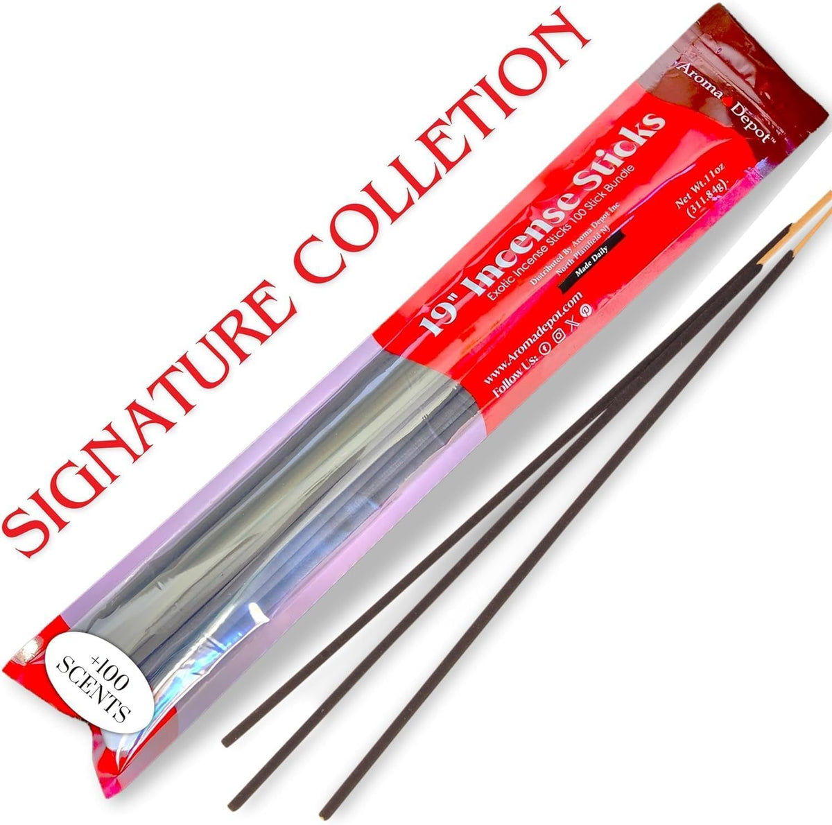 19'' Sweet Grass Type Most Exotic Incense Sticks. One Bundle Approx 27 to 30 Sticks