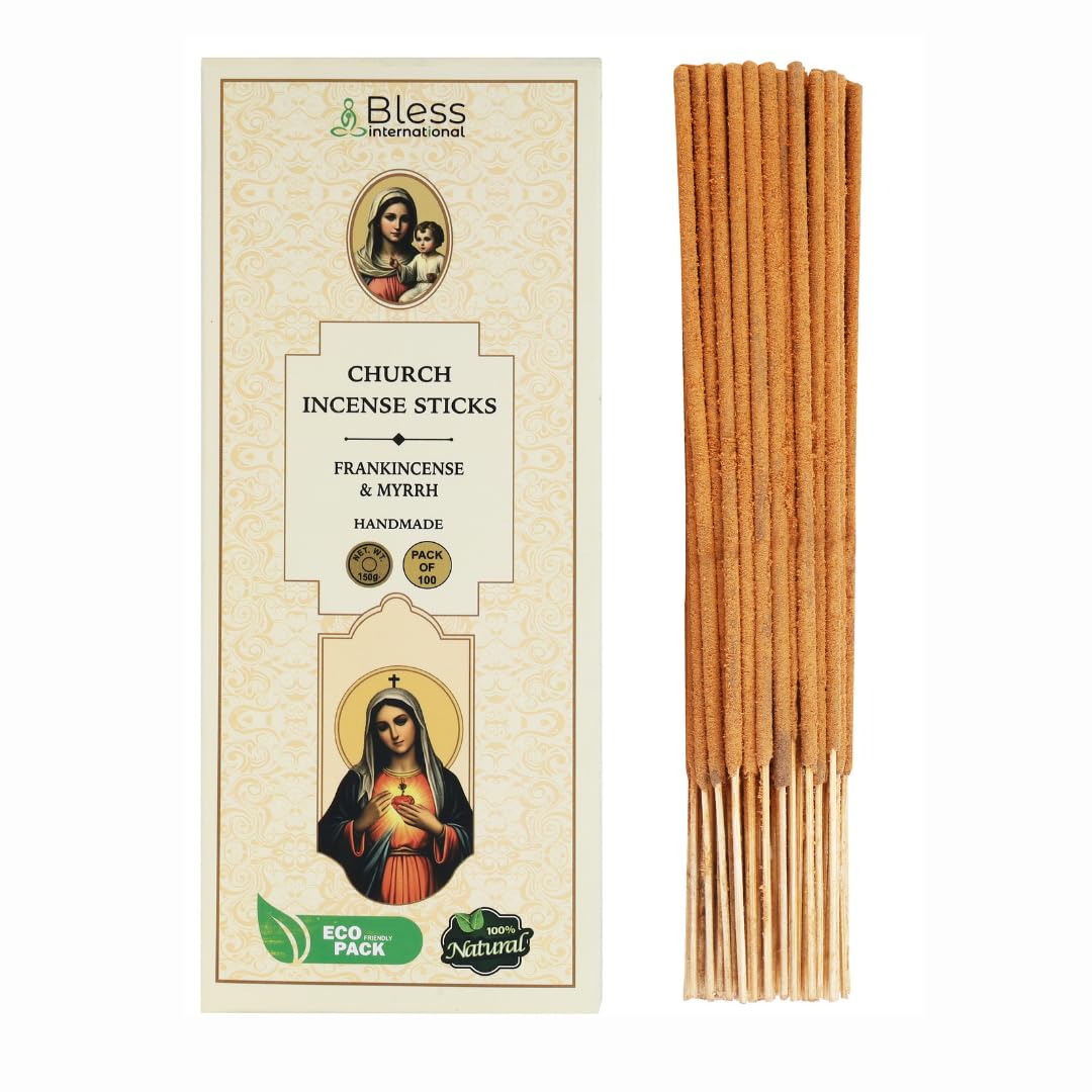 Bless Organic (Church Incense / 100 Sticks (5.25 OZ/150 GM))