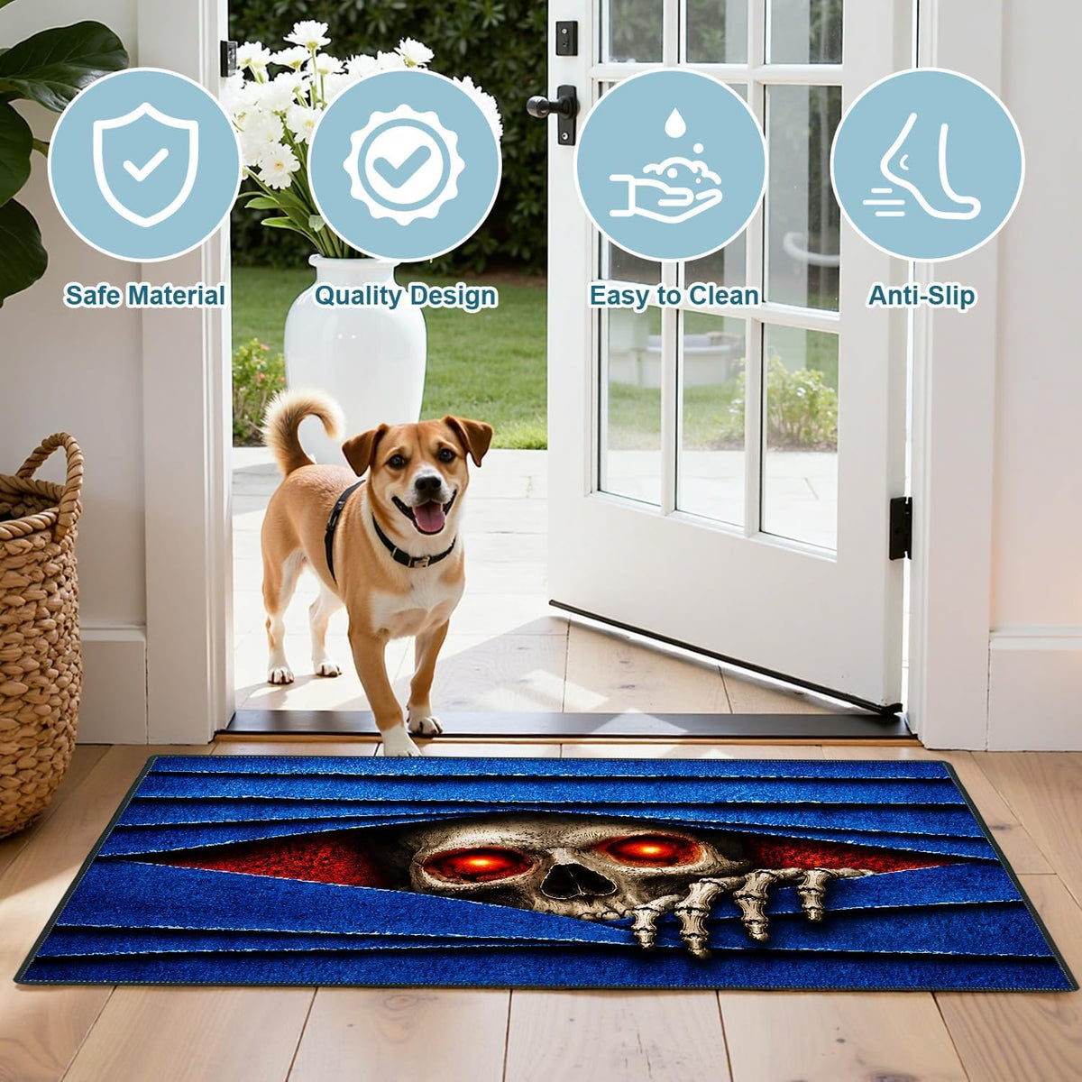 2x3 Halloween Rugs for Entryway (25 / 2' x 3' (Rectangular))