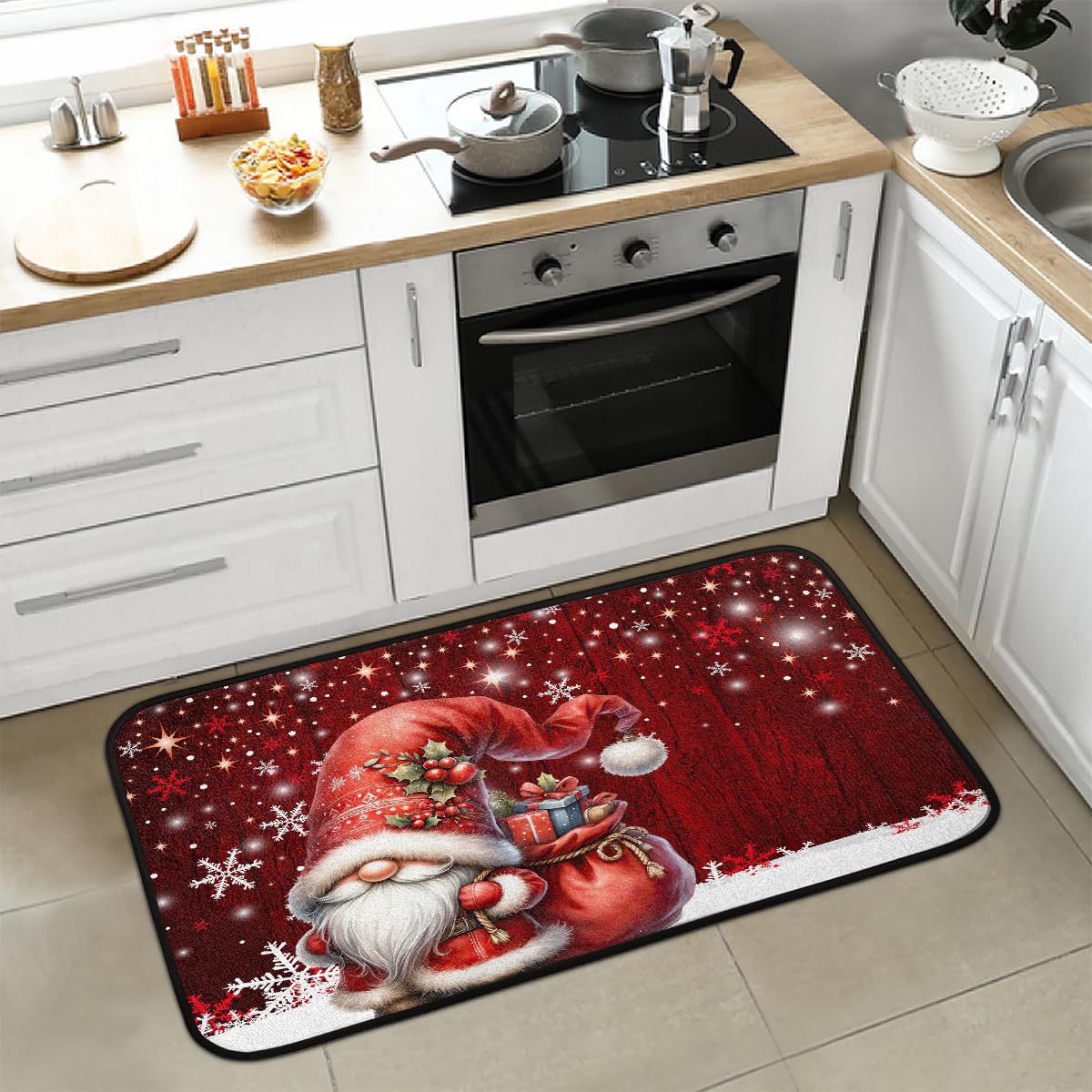 Gnome Kitchen Rug Non (B:d-35)