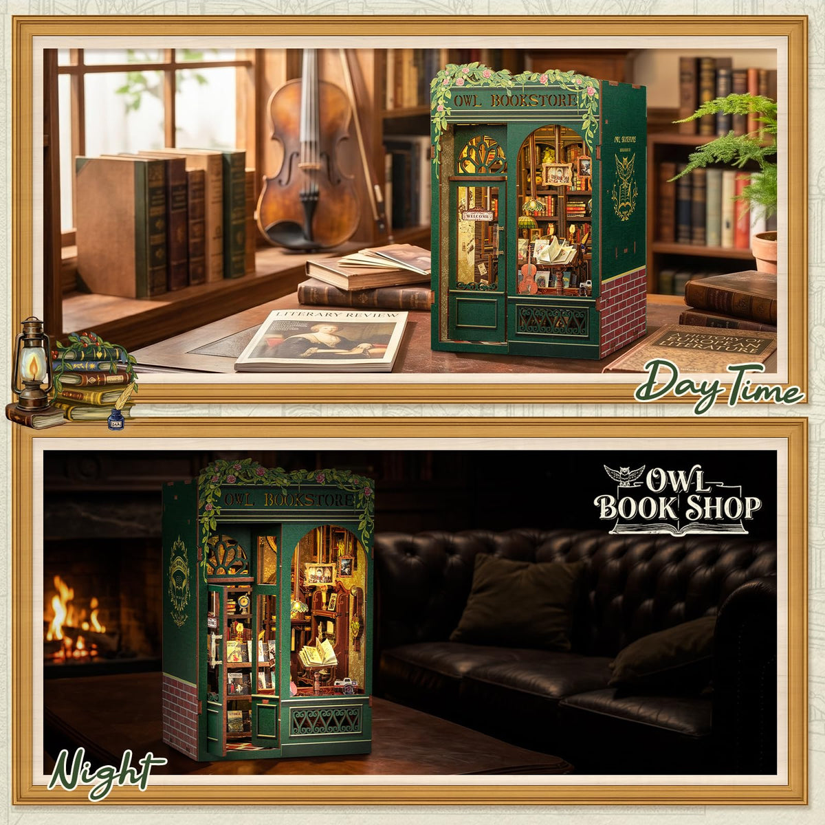 Owl Bookstore Book Nook Kit (Owl Bookstore)