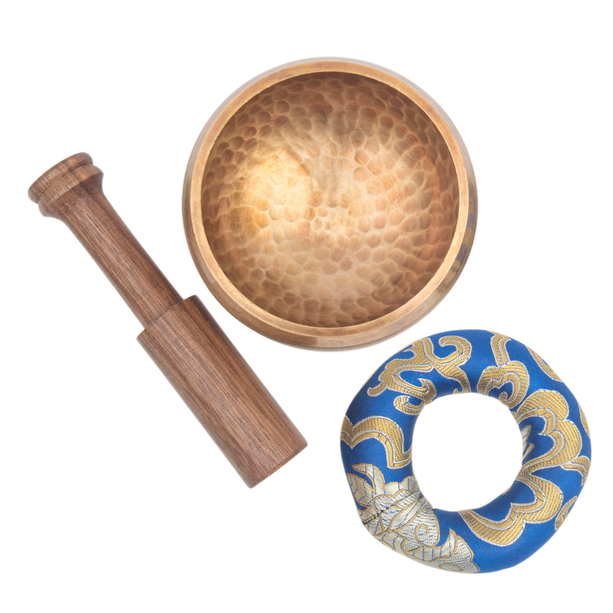 Tibetan Singing Bowl Set (4 Inch Bowl)