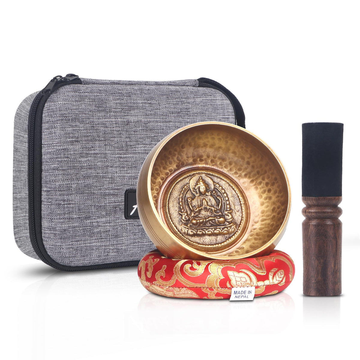 Tibetan Singing Bowls Set (5inch Buddha)