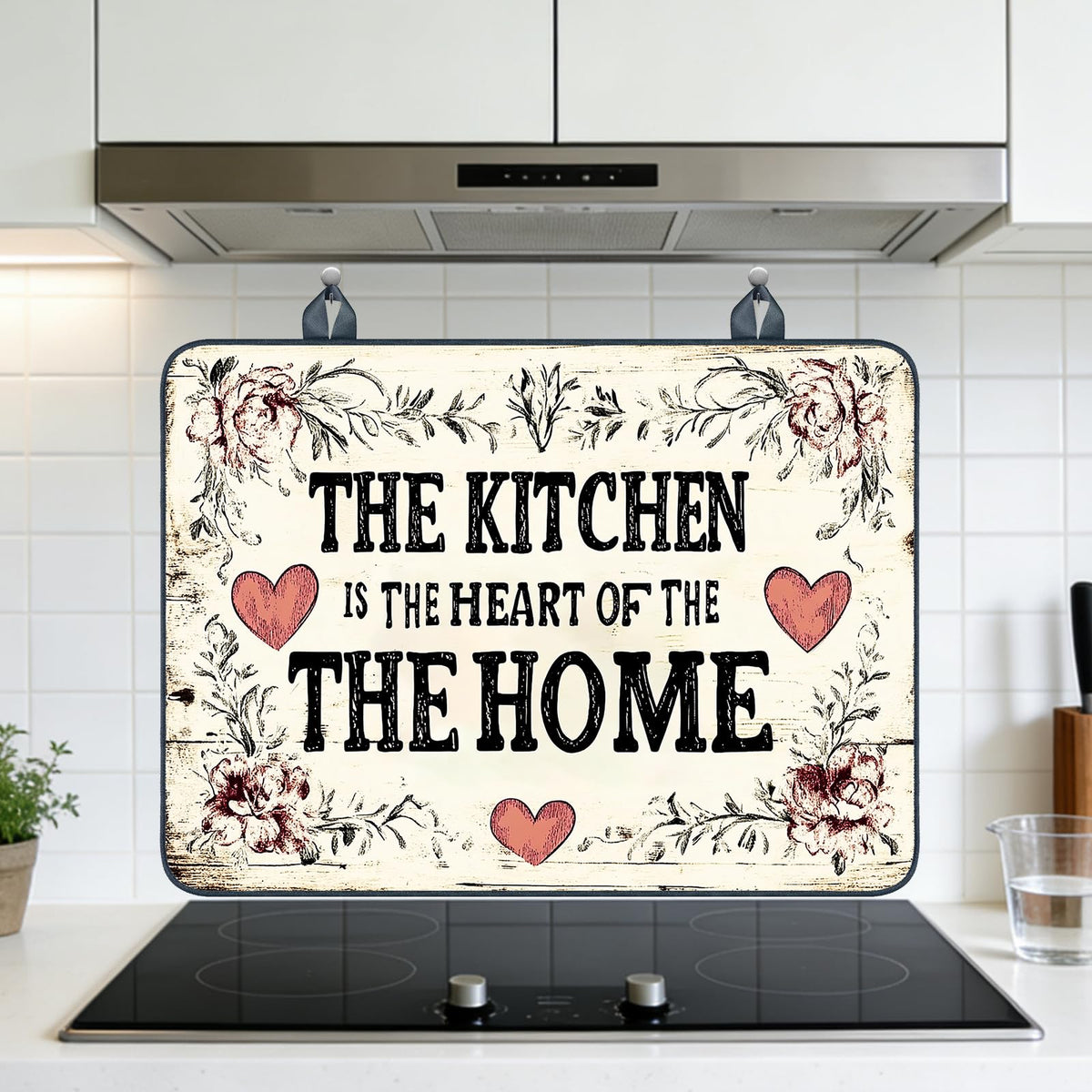 Heart of Home Stove Cover Diatom Mud 28.65x20.47 In (YBX99811)