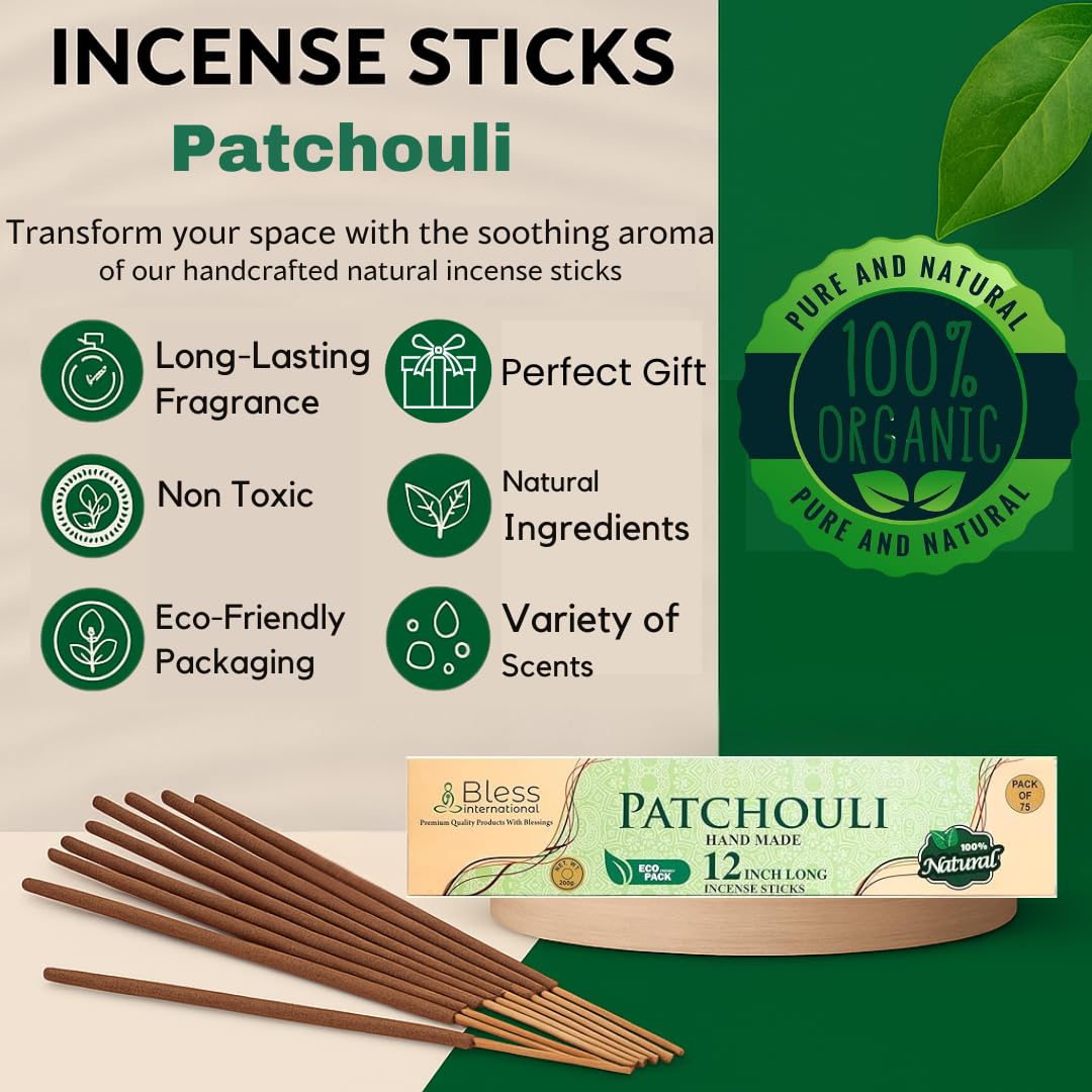 Bless International (Patchouli / 75 Sticks (7 OZ))