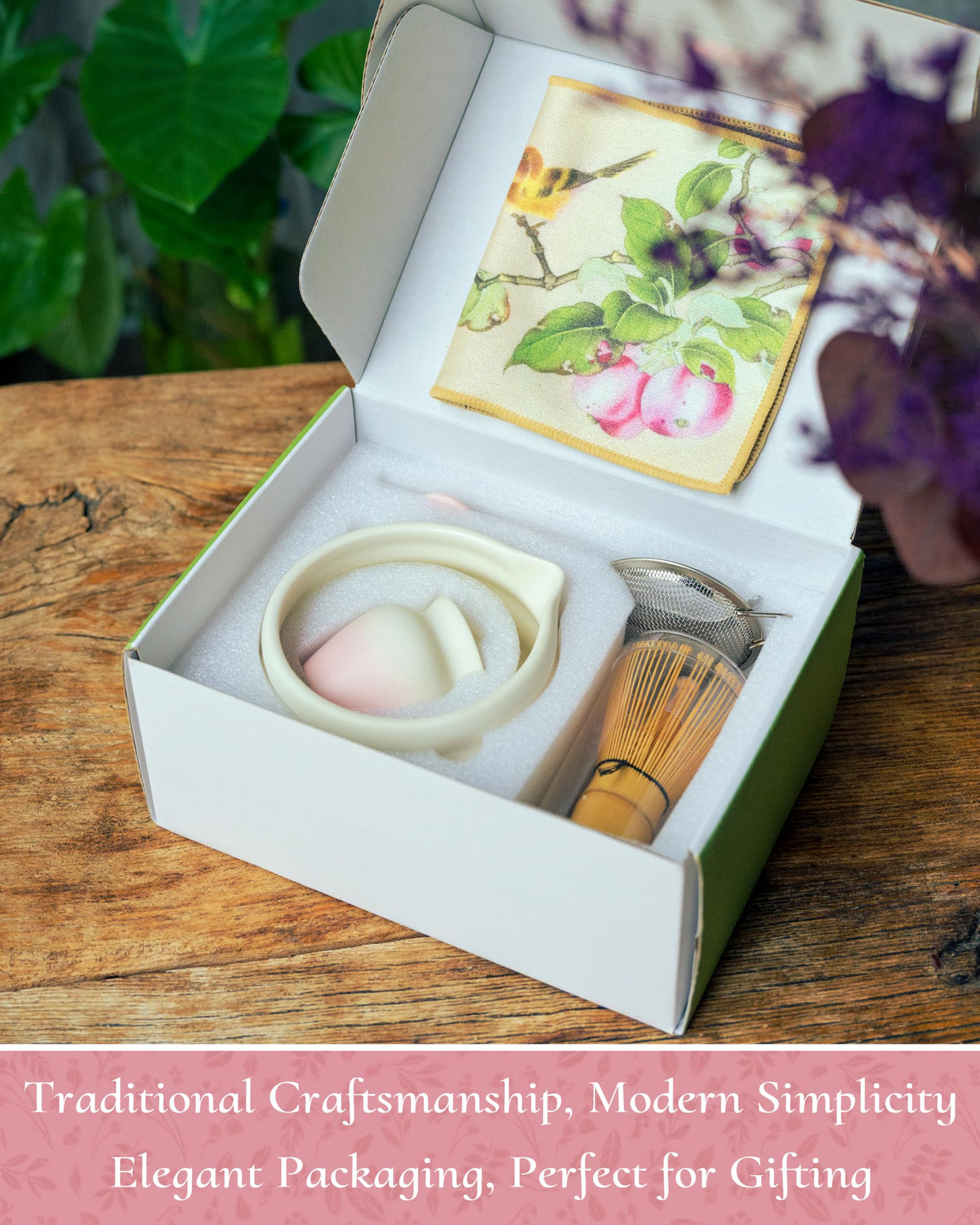 Matcha Whisk Set (Pink)