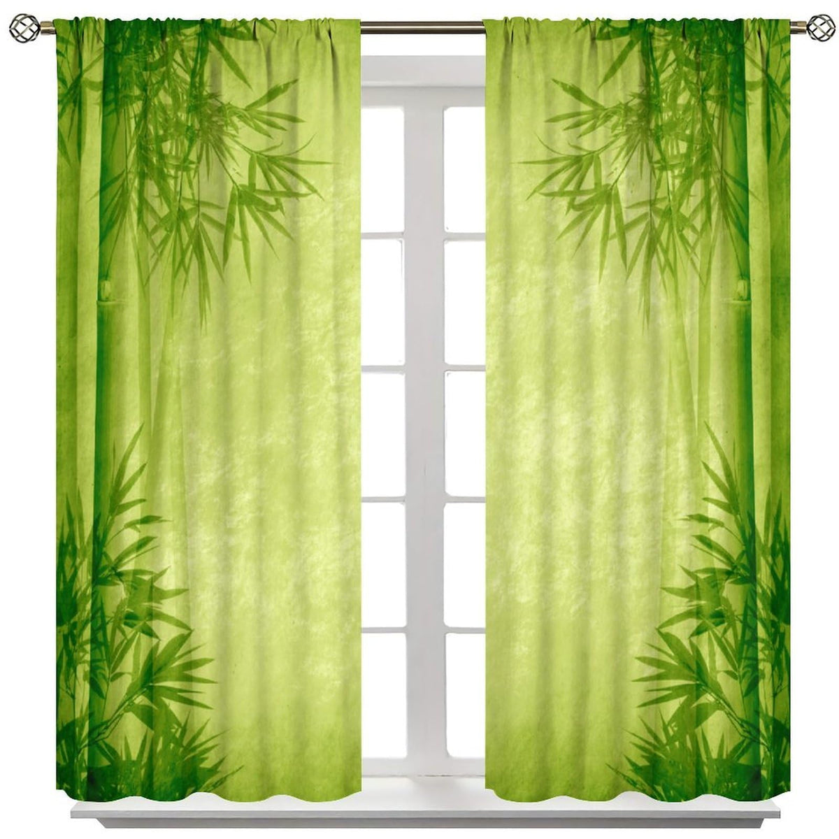 Zen Bamboo Blackout Curtains (42"W x 84"L (Pack of 2) / Zen-10)