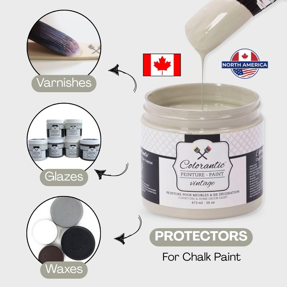 RANCH Chalk Paint Based for Furniture DIY (Ranch / 16 Fl Oz (Pack of 1))