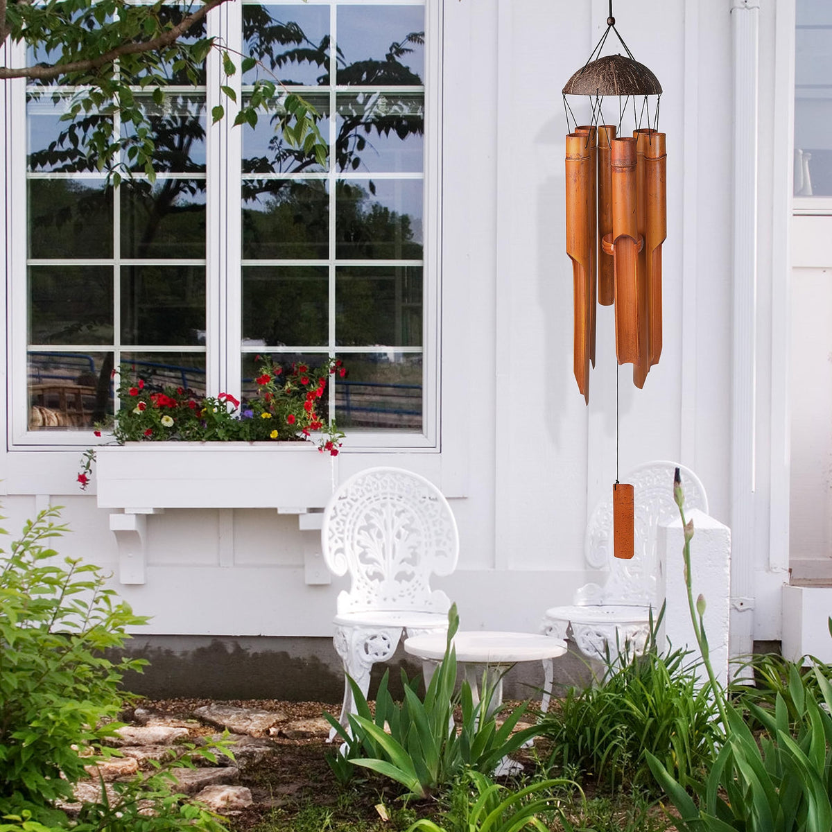 38" Bamboo Wind Chimes (38'')