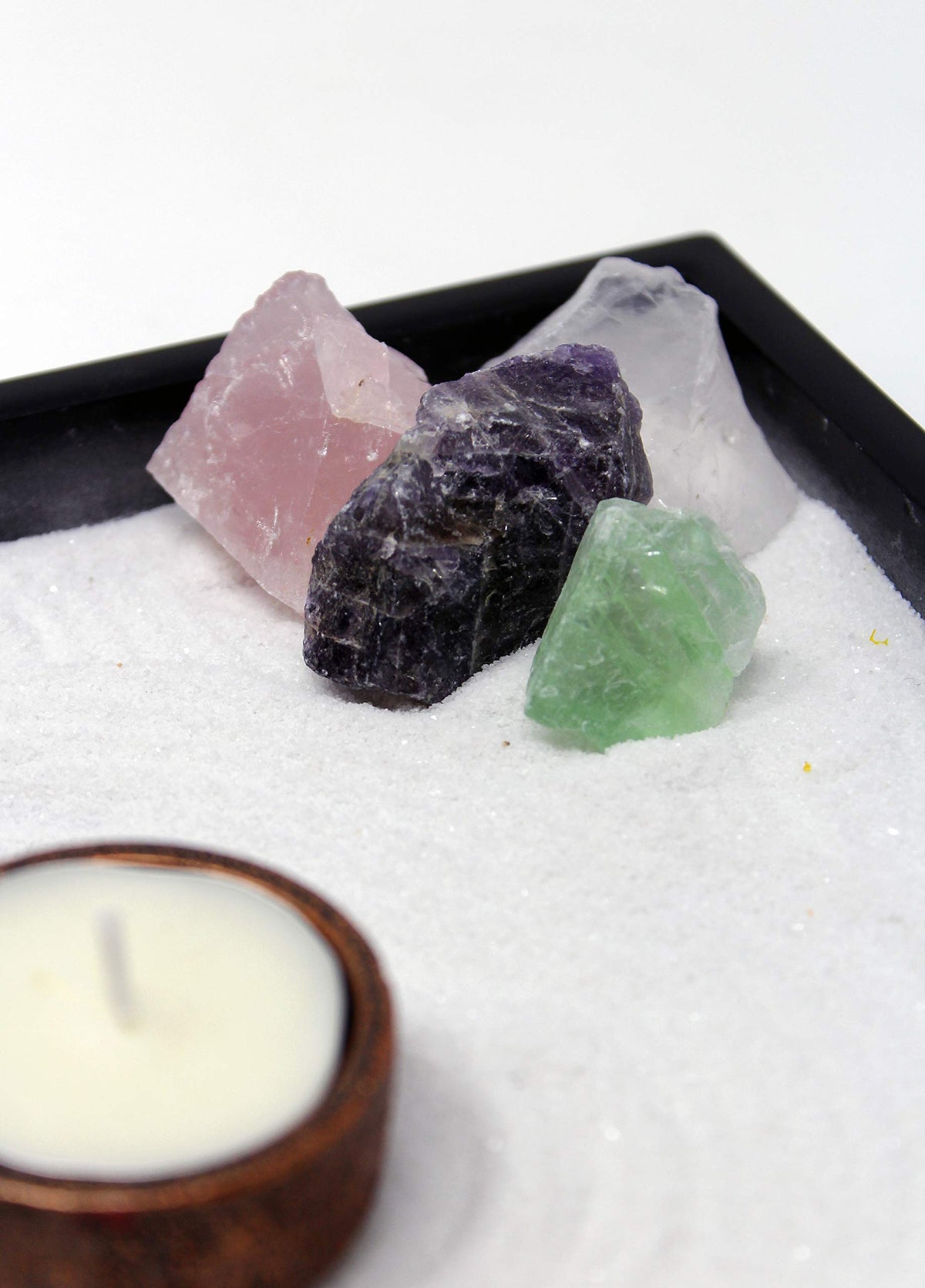 Mini Zen Garden Kit for Desk with Rake (9Lx9W)