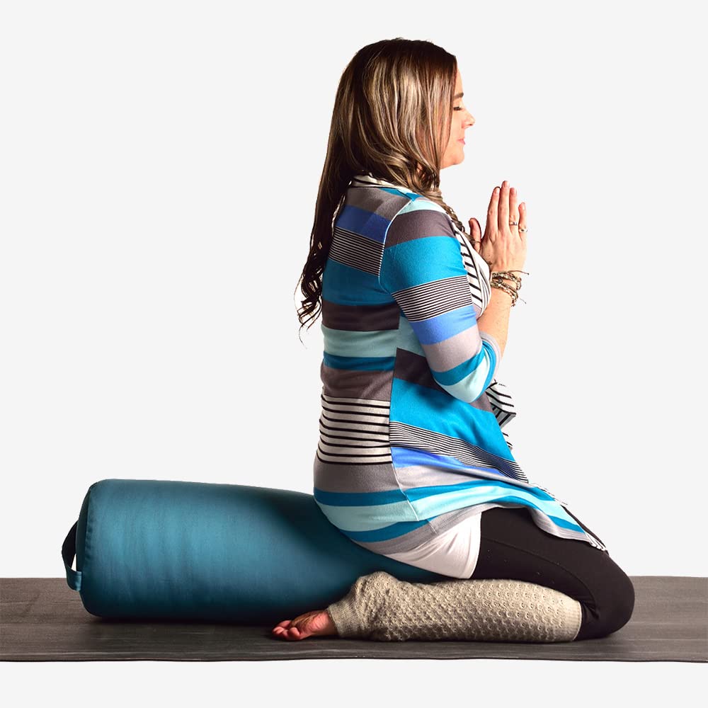 Round Yoga Bolster (Wild Sky)