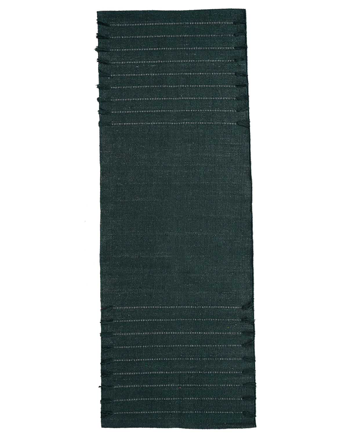 Indian Handmade 100% Organic Cotton Yoga Mat (Green)