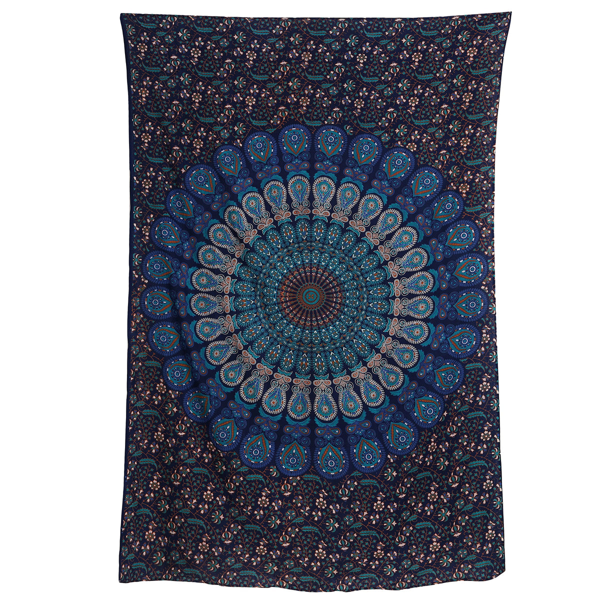 Organic Cotton (Blue Green / 60"L x 54"W)