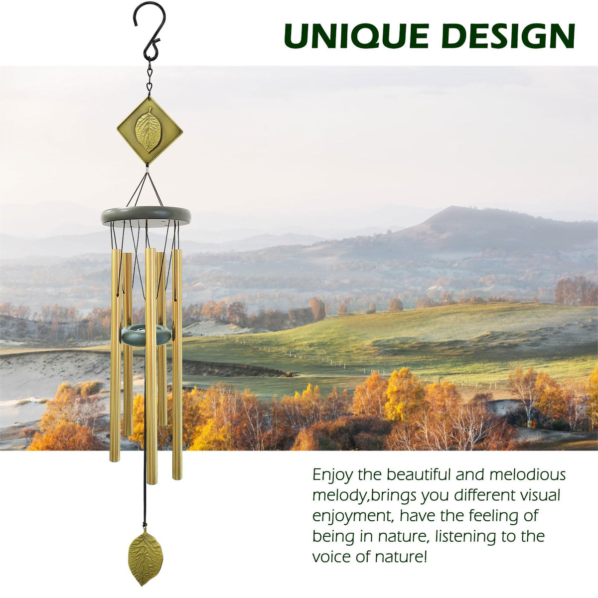 Wind Chimes for Outside (32inch)