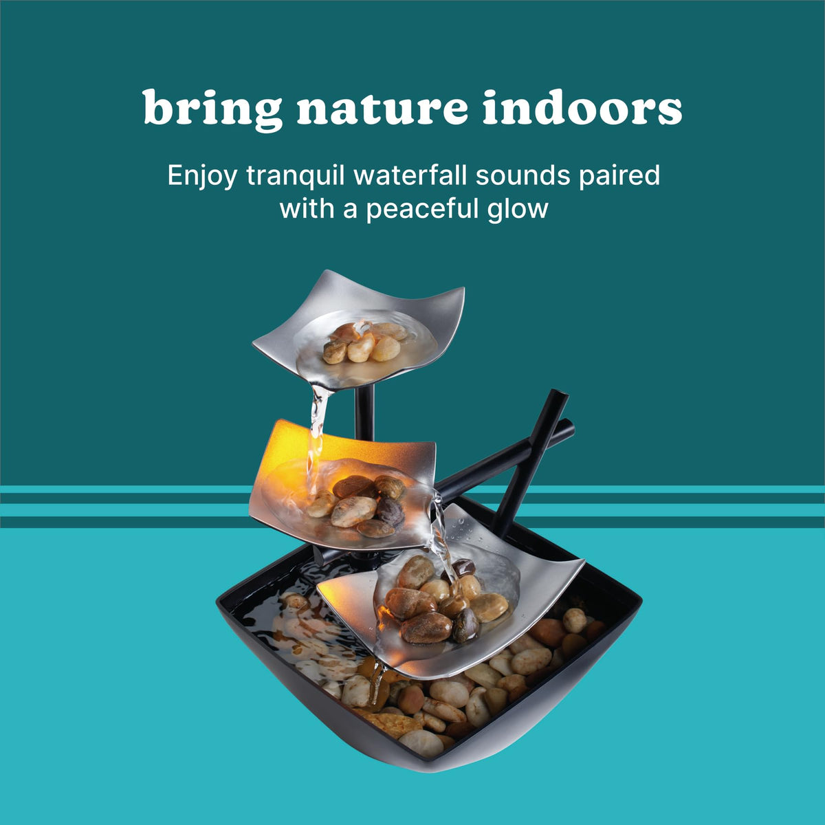 Tabletop Water Fountain (Silver Springs)
