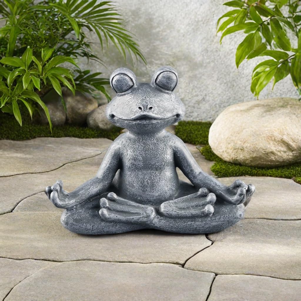 Meditating Frog Statue Buddha (Frog)