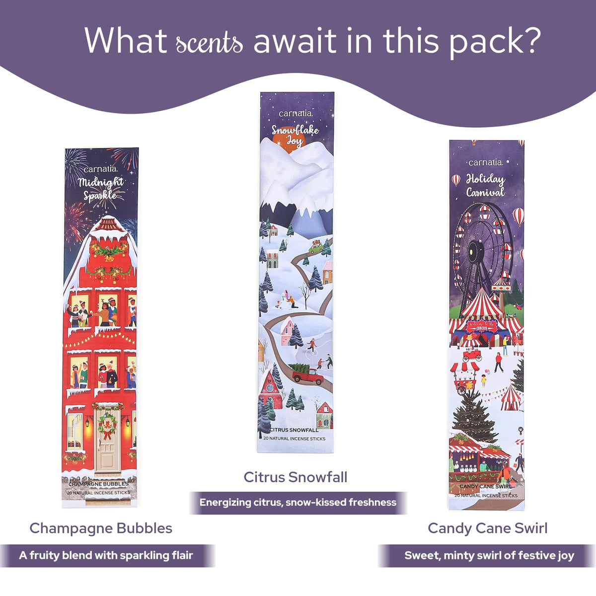 Frosty Miracle Incense Collection