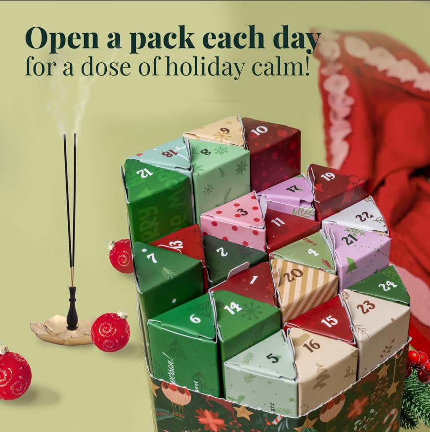 Premium Incense Advent Calender 2026 (Pack of 240)