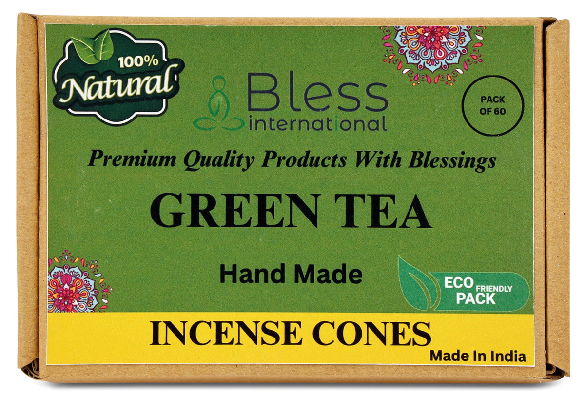 Green Tea 100% (Green-tea / Pack Of 60 Cones)