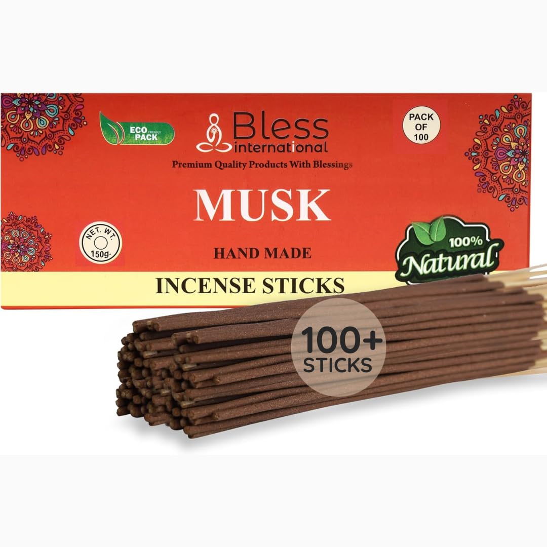 Bless Organic (Musk / 100 Sticks (5.25 OZ/150 GM))