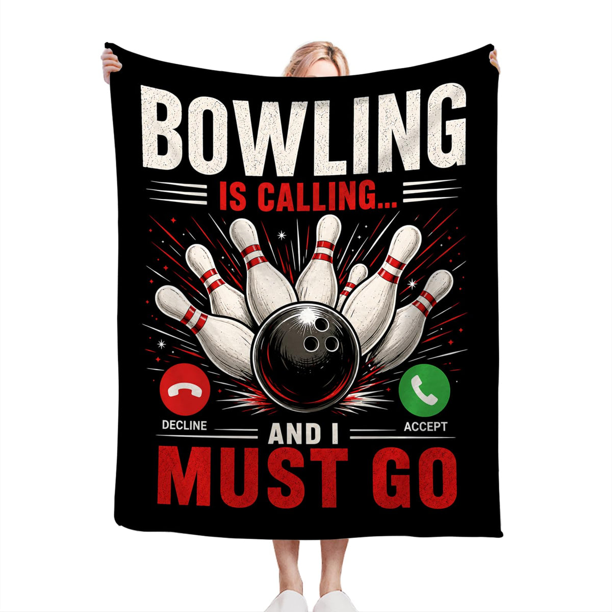 Bowling Blanket (60"x80" / Bowling)