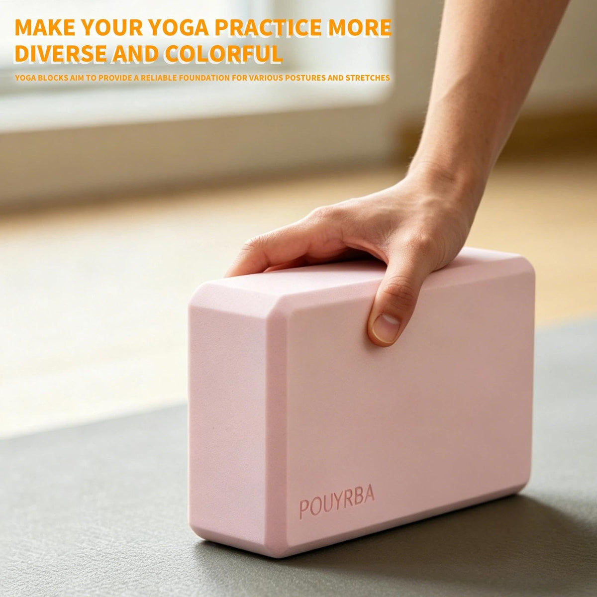 Yoga Blocks 2 Pack (Cherry Blossom)