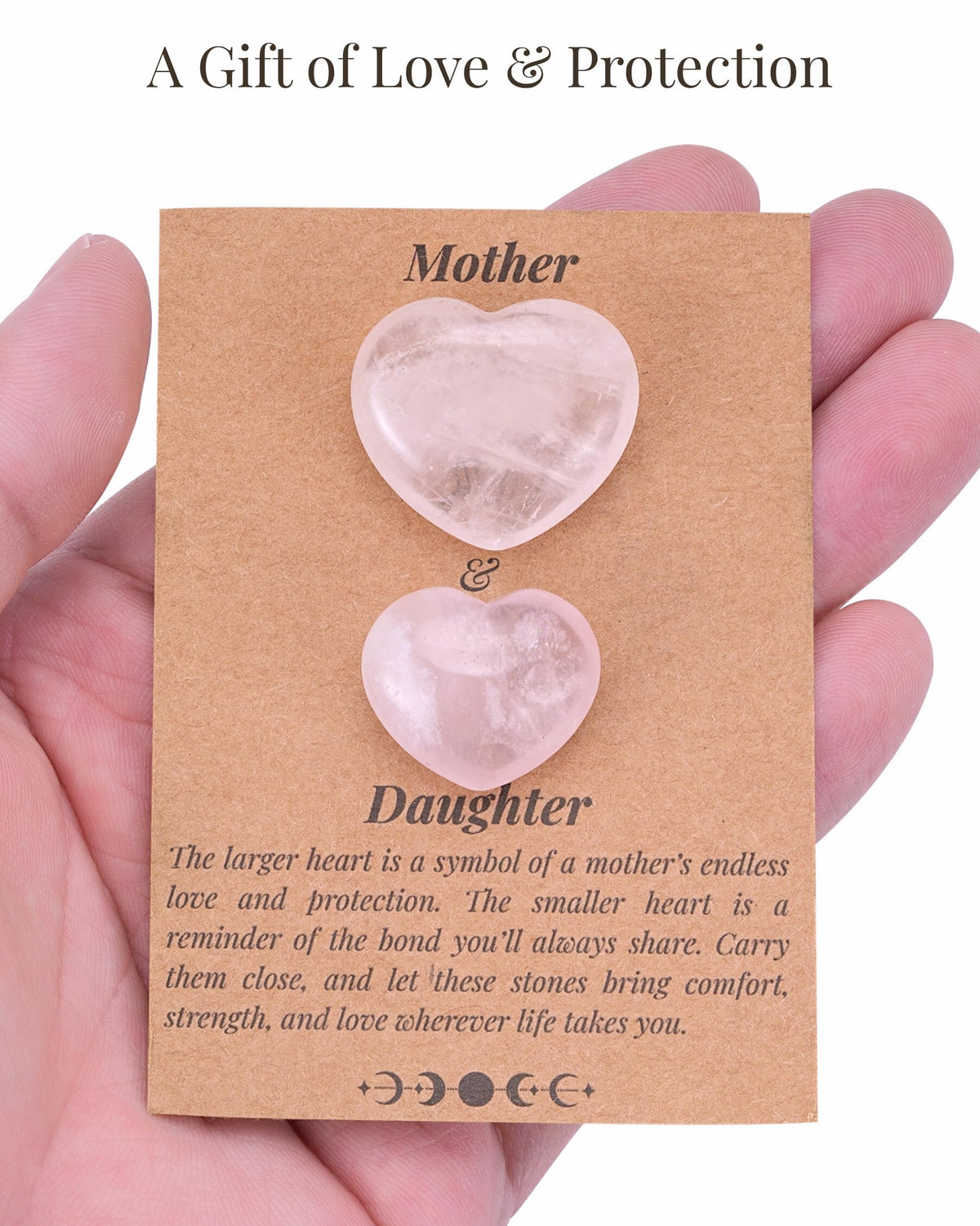 Crystals and Healing Stones Set for Anxiety (Mother & Daughter)