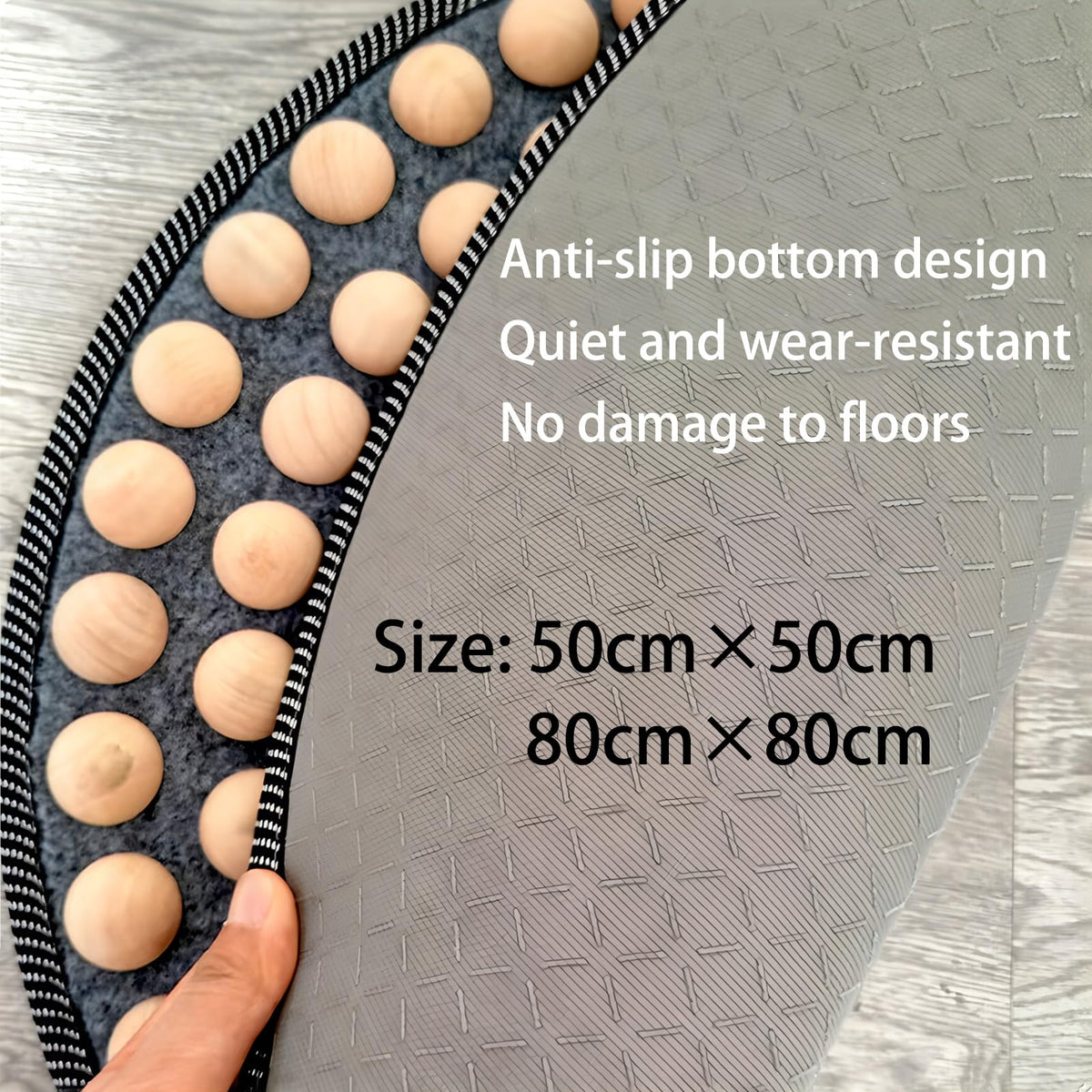 Foot Massage Mat (19.7x19.7in)