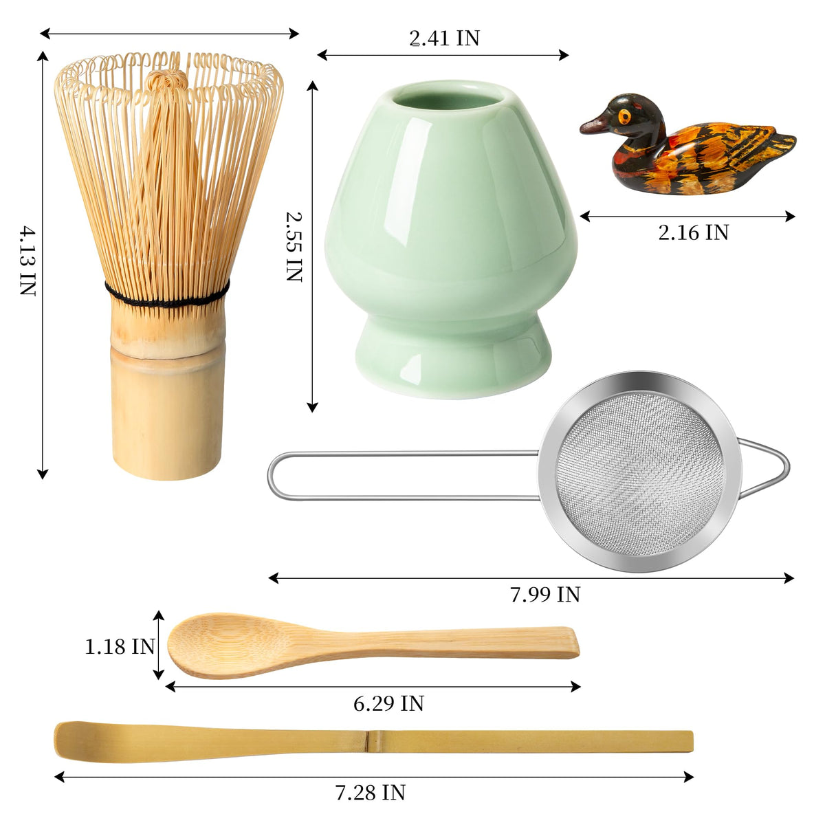 Matcha Whisk Set (Light Green)