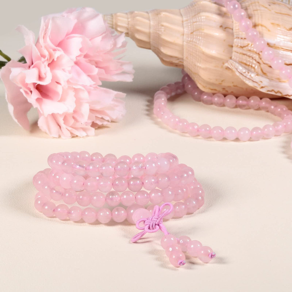 Buddha Meditation Prayer 108 Mala Beads Bracelet for Women Men