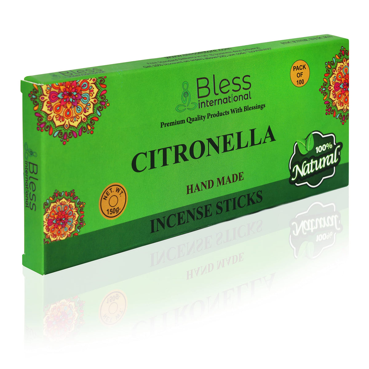 Bless Organic (Citronella / 100 Sticks (5.25 OZ/150 GM))