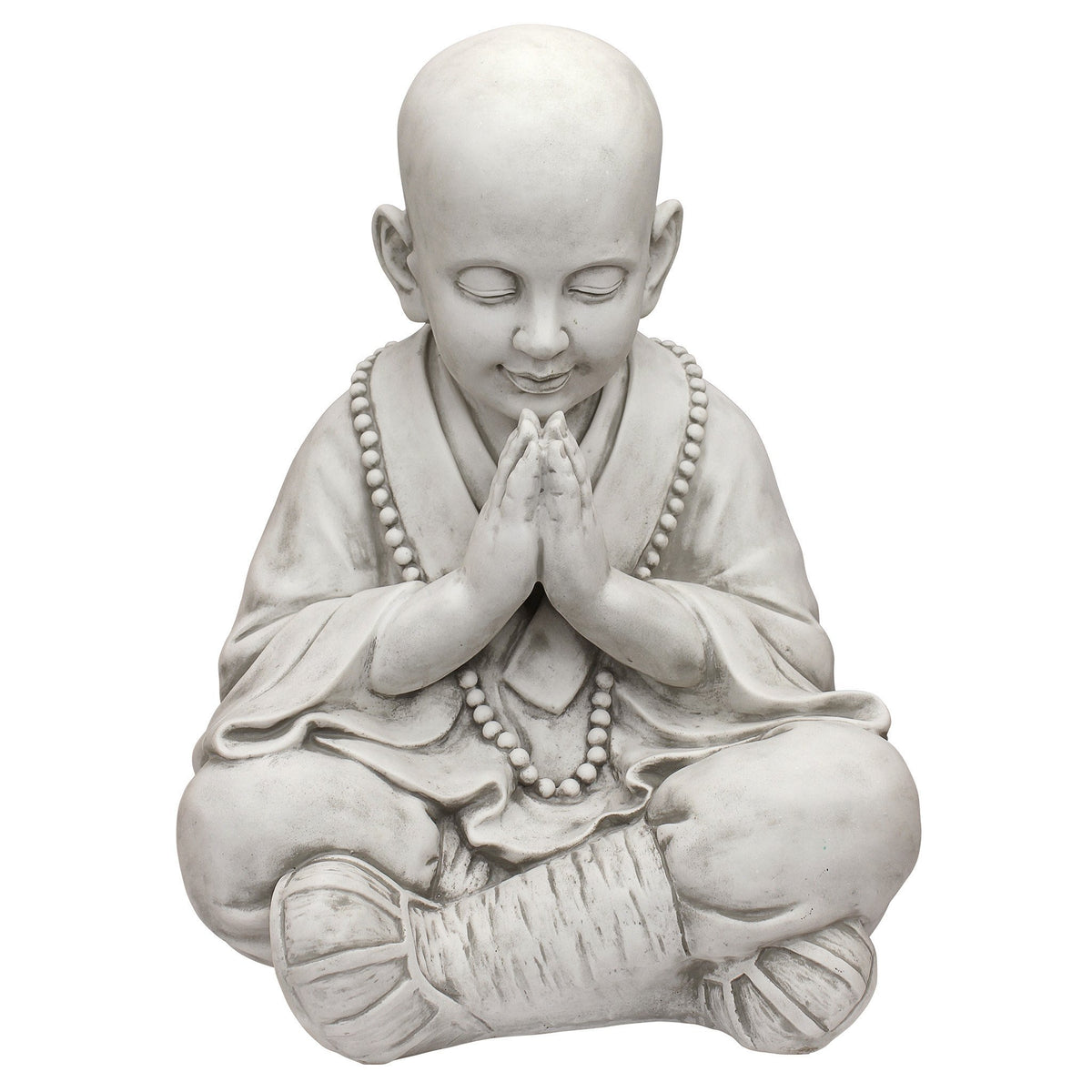 Praying Baby Boy Asian Garden Statue (Praying Baby Buddha Asian)