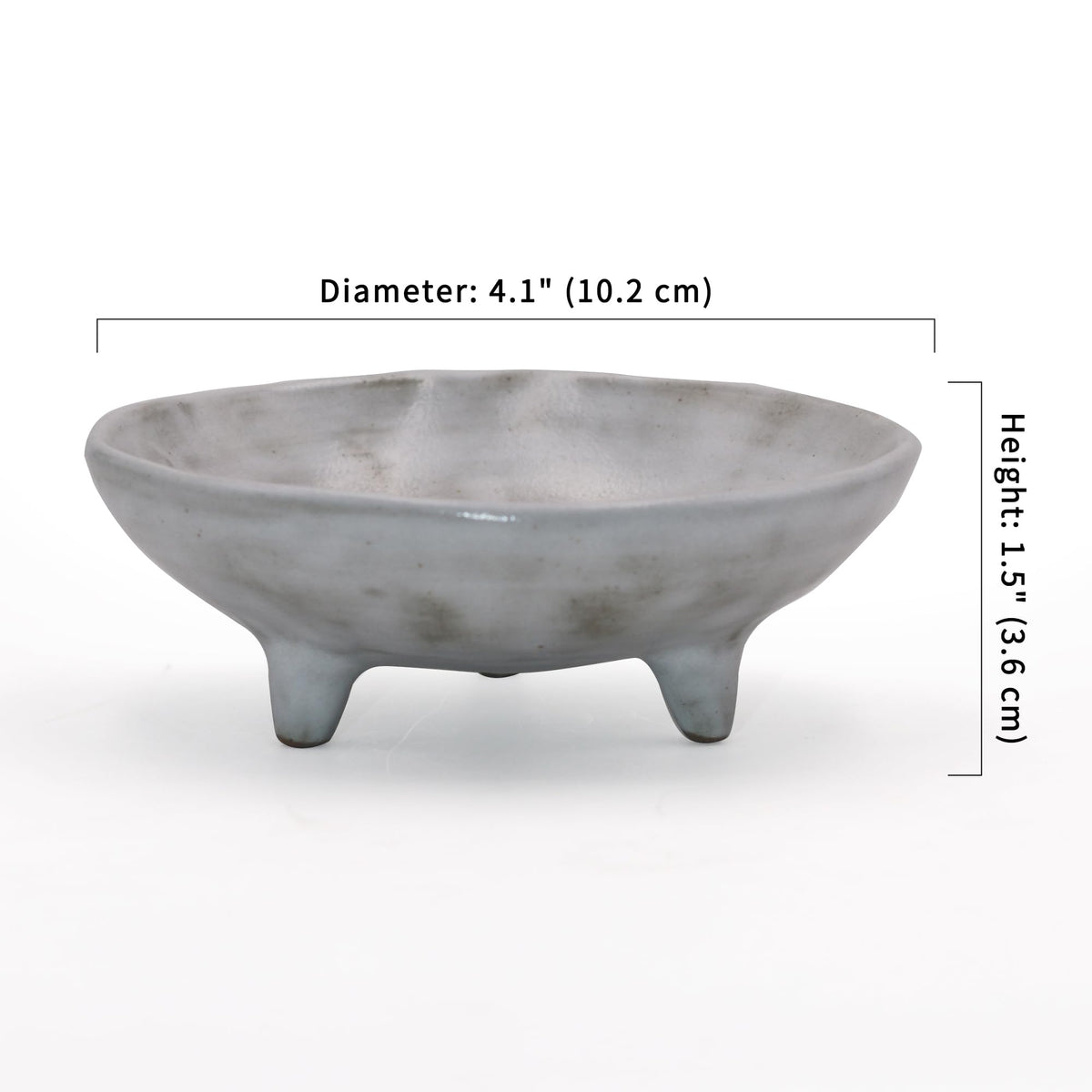 Prayer Offering Ritual Bowl Plate Great for Use Religious Spiritual Gifts（White Meditation） (White Meditation)