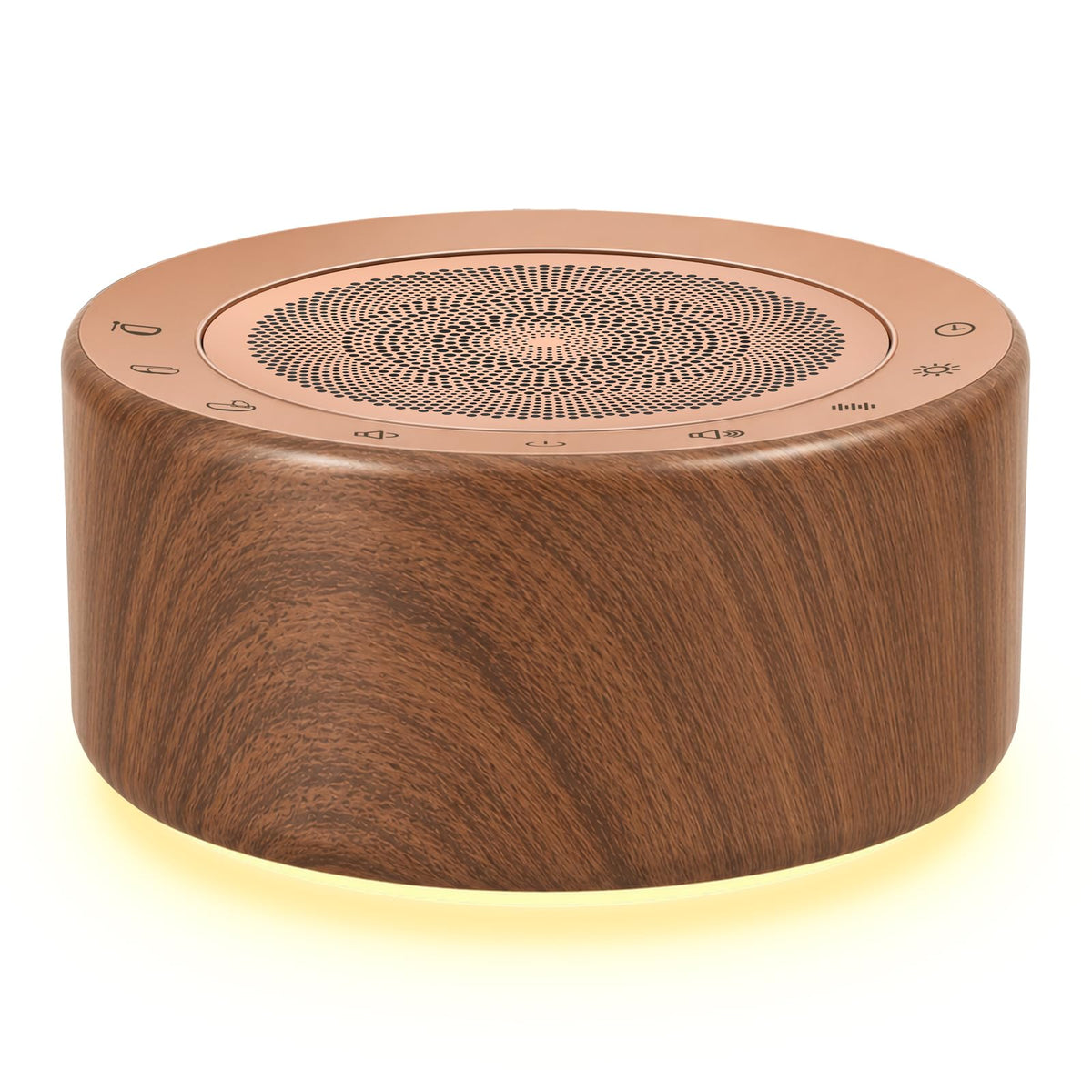 Tibetan Singing Bowl Sound Machine (Brown Wood)