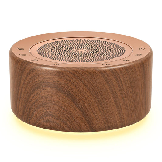 Tibetan Singing Bowl Sound Machine (Brown Wood)