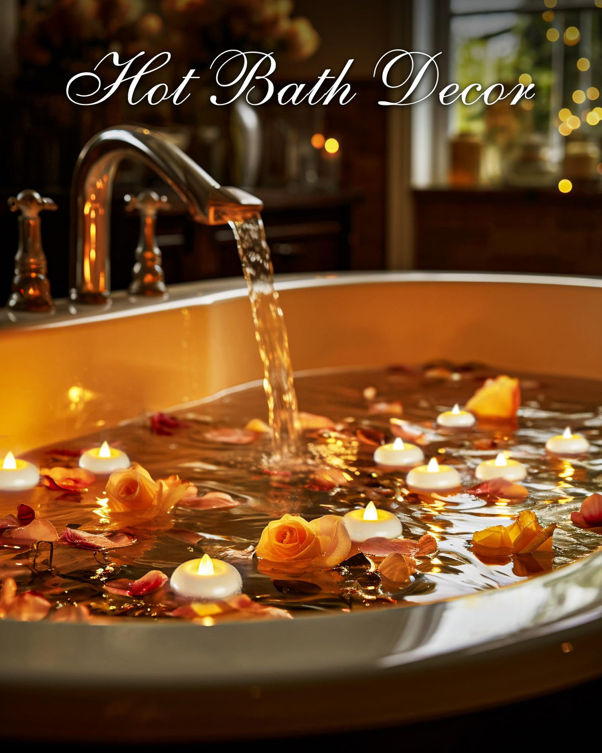 2" Flameless LED Floating Candles (Warm White (6 Pack))