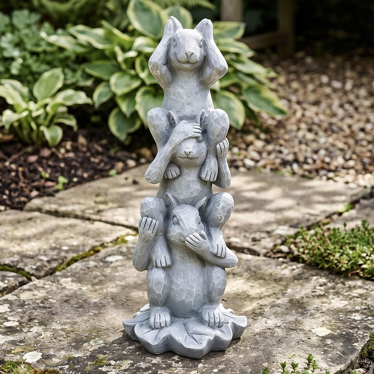 Zen Squirrel Statue (Squirrel)