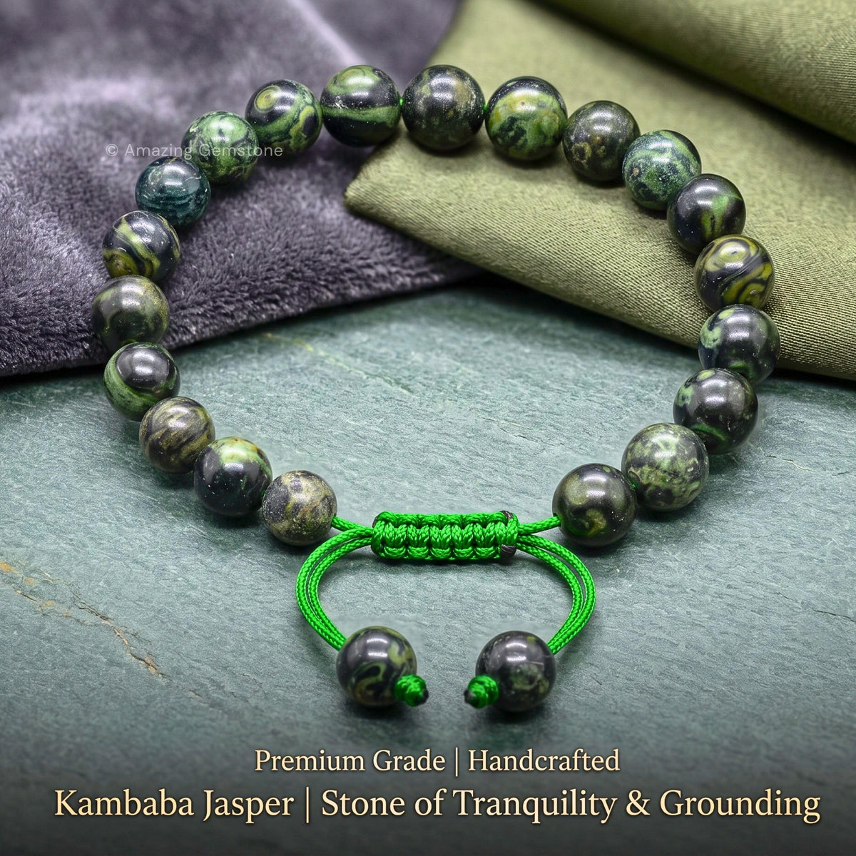 Kambaba Jasper Bracelet (Kambaba Jasper)